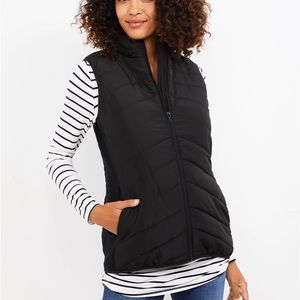 Motherhood Maternity Puffer Vest